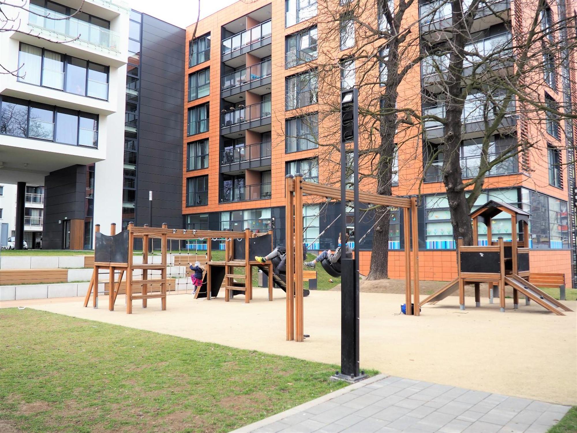 Apartament 3 Pokoje, Parking, Balkon - Gdansk Centrum Екстериор снимка